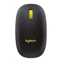 Logitech MK240 Nano Wireless Keyboard & Mouse Combo - Black-Chartreuse (920-008202)