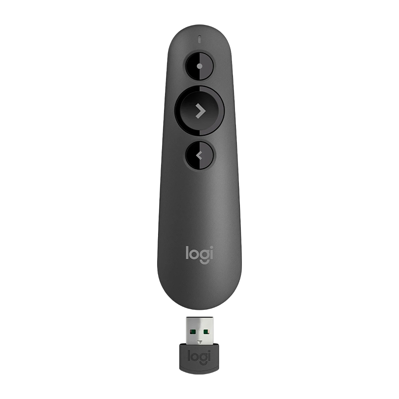 Logitech R500s Laser Pointer Presentation Remote - Graphite (910-006521)