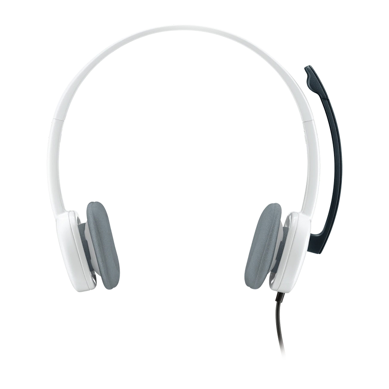 LOGITECH H150 STEREO HEADSET (WHITE: 981-000350)