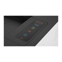 HP Color LaserJet 150nw Printer - Functions / Print, Wireless, Printing colors/ 4-Colours, Print Speed / Black: Up to 18 ppm & Colour: Up to 4 ppm, Colour Print Quality / 600 x 600 dpi, Duplex / Manual, Media Sizes / A4; A5; A6; B5; Duty Cycle / Up to 20,000 pages, Connectivity / Hi-Speed USB 2.0 Device; Gigabit Ethernet 10/100/1000T network, Wireless, HP 117A CYMK