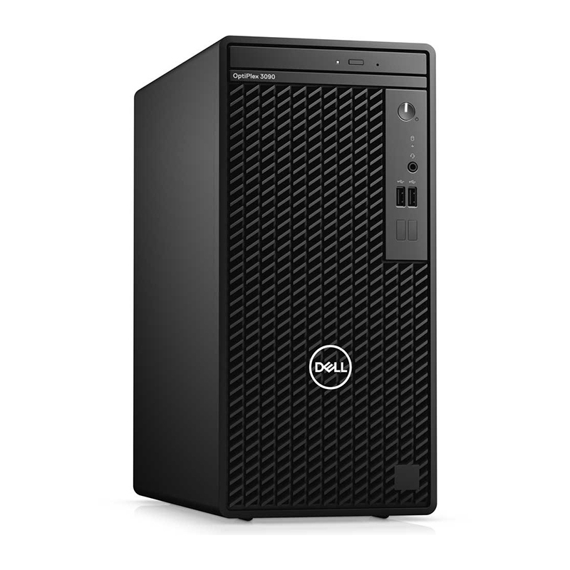 Dell OptiPlex 3090MT | Intel® Core™ i5-10505 Processor (12MB Cache, 6 Cores, 12 Threads, 3.2GHz to 4.6GHz, 65W), 4GB DDR4 3200MHz RAM, 1TB 7200RPM 3.5" HDD, Intel® UHD Graphics 630, 2 X Display Ports, Dell Wired USB Keyboard & Mouse