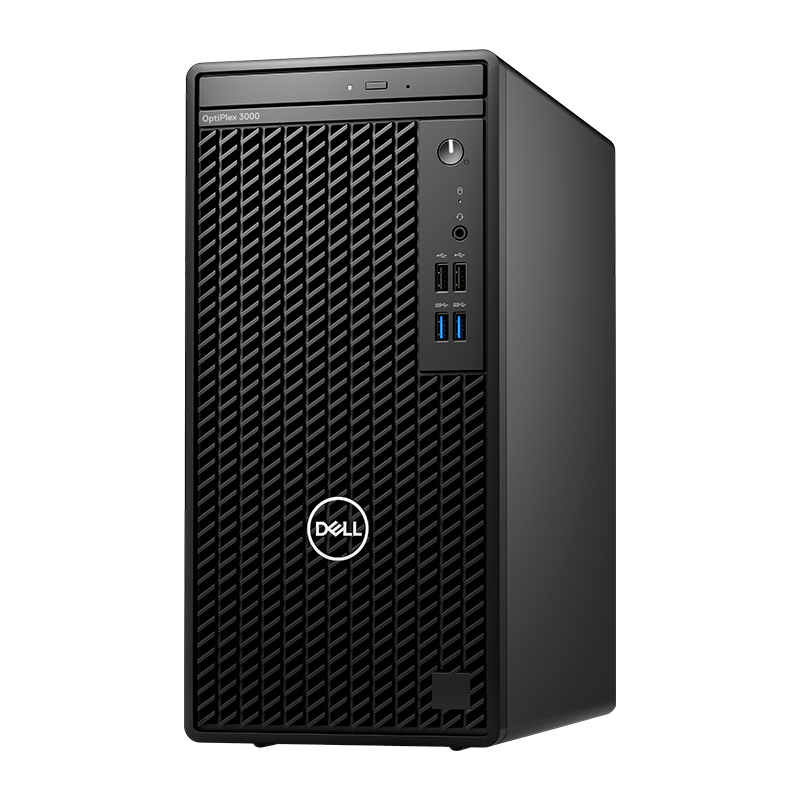 Dell Optiplex 3000 MT Desktop | Intel® Core™ i5-12500 (6 Cores/18MB/12T/3.0GHz to 4.6GHZ/65W), 4GB DDR4 RAM, 256GB PCIe NVMe SSD, Intel® UHD Graphics 630, 1 X Display Ports, 1 x HDMI, Dell Wired USB Keyboard & Mouse, DOS