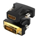 Vention® DVI(24+1) Male to HDMI Female Adapter Black (ECDB0)