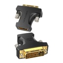 Vention® DVI(24+1) Male to HDMI Female Adapter Black (ECDB0)