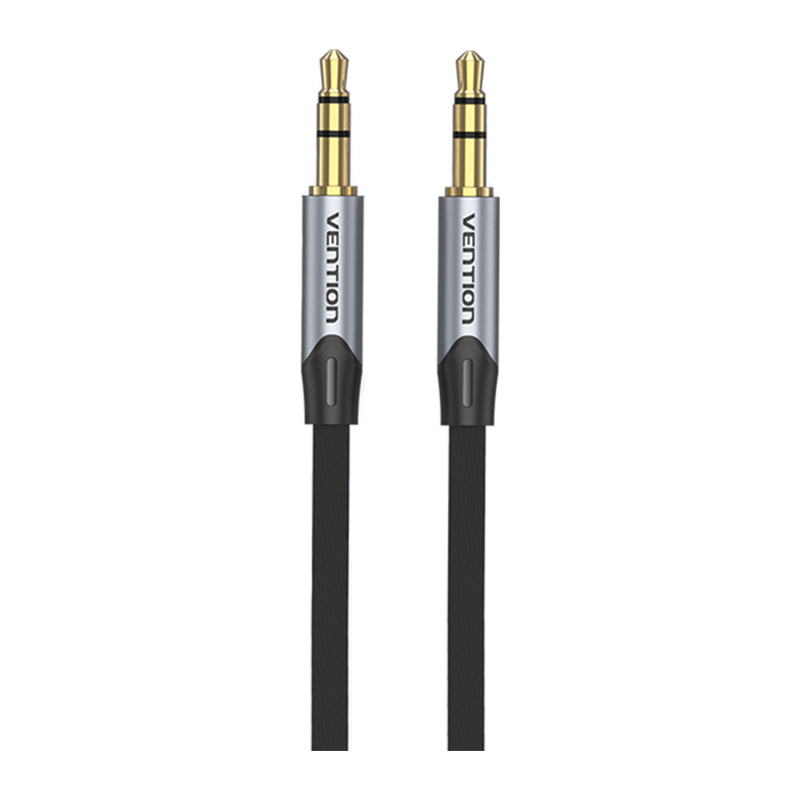 Vention® 3.5MM Male to Male Flat Aux Cable 1M Gray (BAPHF)