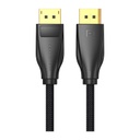 Vention® Cotton Braided DP Male to Male Cable 5M Black (HCCBJ)