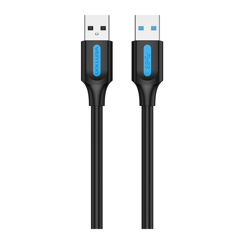 Vention® USB 3.0 A Male to A Male Cable 1M Black PVC Type (CONBF)