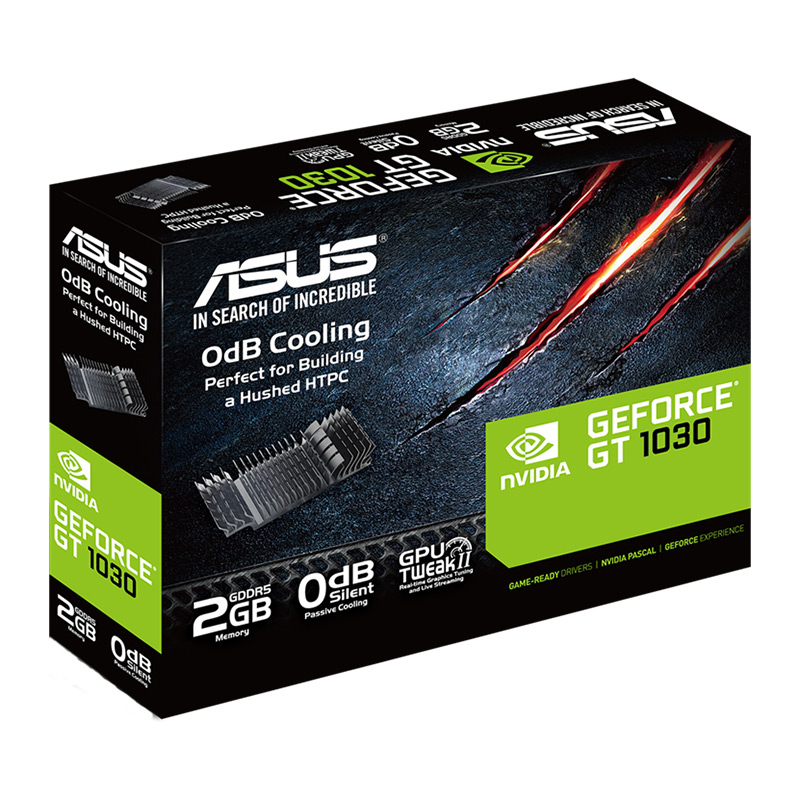 ASUS GeForce GT 1030 2GB GDDR5 Graphics Card | DVI, HDMI