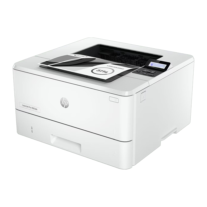 HP LaserJet Printer 4003dn – Functions / Print, Printing Colors / Black ...
