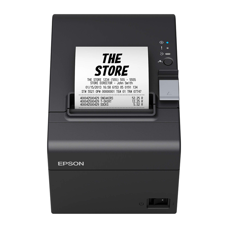 Epson TM-T82III-541: Box Printer for POS (C31CH51541) - USB + RS232 (Removable)