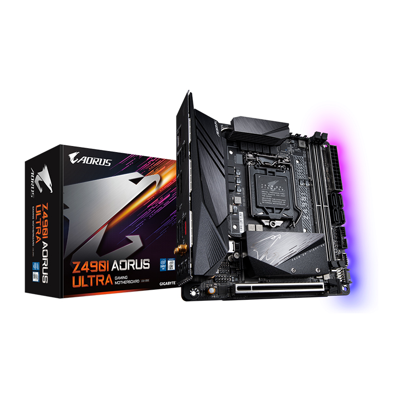 GIGABYTE GA-Z490I AORUS ULTRA MOTHERBOARD (SOCKET 1200)