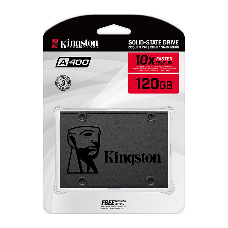 Kingston A400 120GB SATA3 2.5&quot; Solid State Drive - (SA400S37/120G)