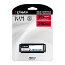 Kingston NV1 NVMe™ PCIe Gen 3.0x4 M.2 2280 SSD 250GB - SNVS/250G