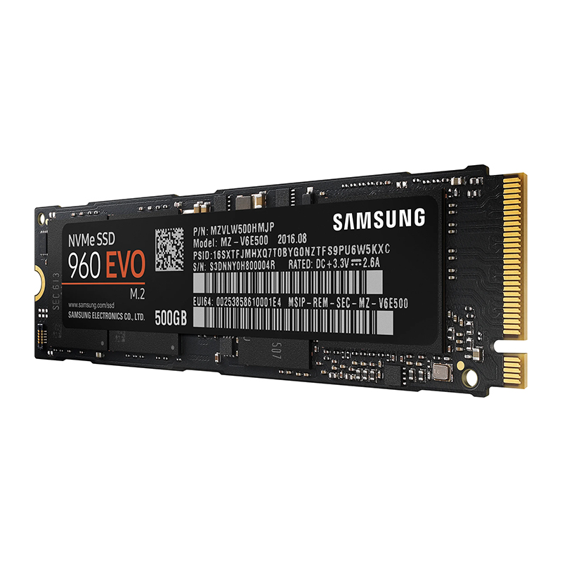 SAMSUNG 250GB 960 EVO M.2 NVME SSD