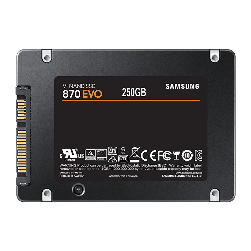 Samsung 870 EVO SATA 2.5" SSD 1TB (MZ-77E1T0BW)