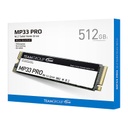TEAMGROUP MP33 PRO NVMe PCIe Gen3x4 M.2 2280 SSD 512GB