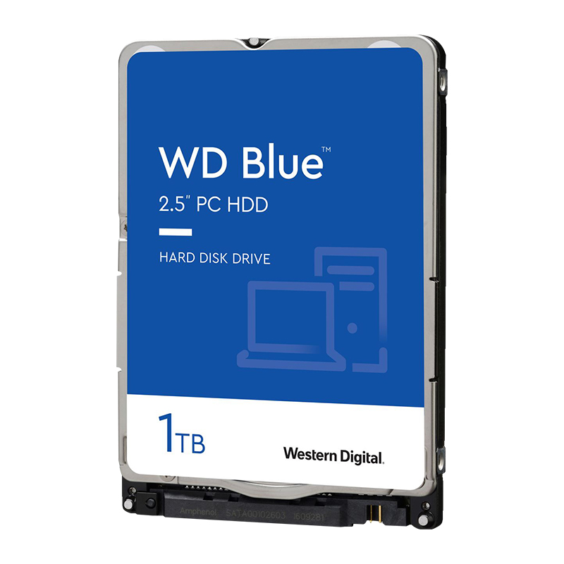 Western Digital (WD) 1TB 2.5&quot; Blue SATA 6Gb/s Hard Drive