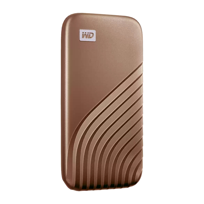 Western Digital My Passport™ SSD External Portable SSD - 2TB Gold (WDBAGF0020BGD-WESN)