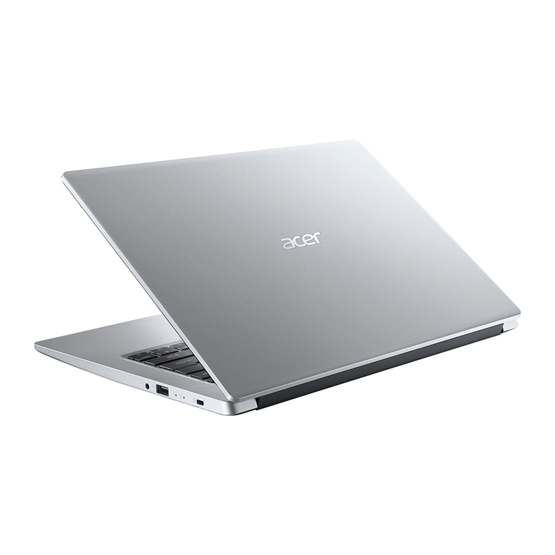 Acer Aspire 3 A314-35-C3ZU - Intel® Celeron® N4500 Processor, 4GB Onboard DDR4 RAM, 256GB PCIe NVMe SSD, Intel® UHD Graphics, 14&quot; FHD 1920 x 1080, high-brightness Acer ComfyViewTM LED backlit TFT LCD, Windows 11 Home, Pure Silver