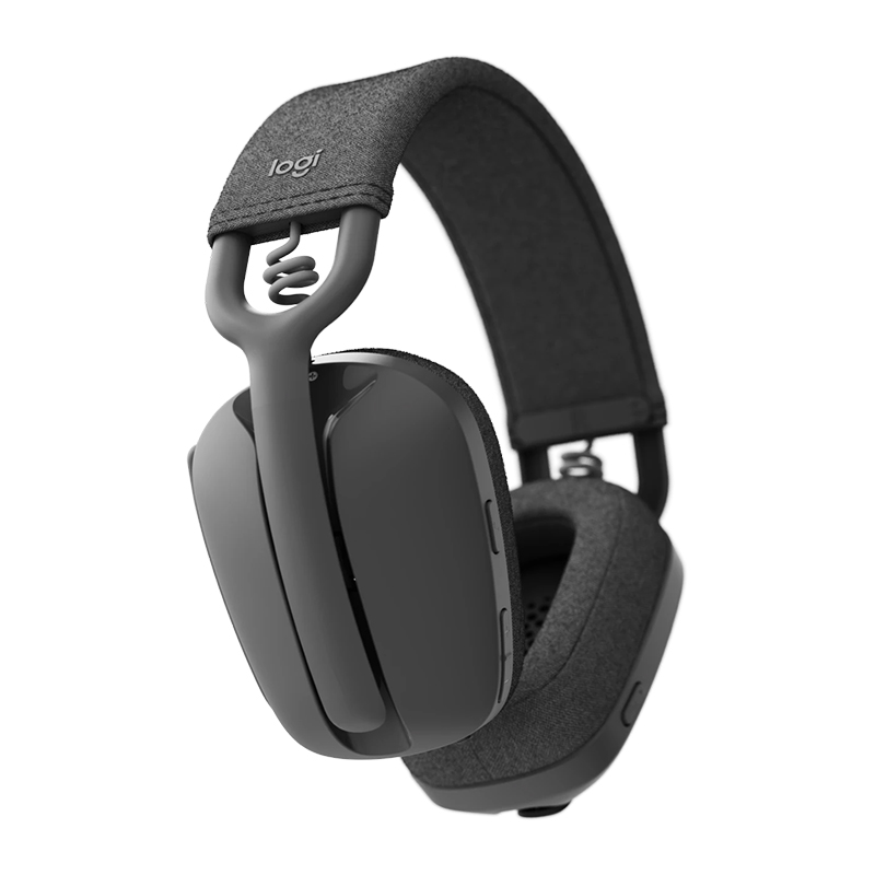 Logitech Zone Vibe 100 Wireless Over the Ear Headphones - Black