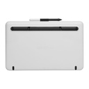 Wacom One 13.3" Creative Pen Display Drawing Tablet - Flint White