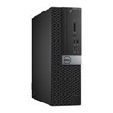 Dell OptiPlex 7050-SFF Intel Core i5-7500 3.4 GHz, 8GB DDR4 2400MHz RAM, 256GB PCIe NVMe SSD + 500GB 3.5&quot; HDD, DVD-RW, 1x HDMI, 2x DP, Dell Wired USB Keyboard &amp; Mouse, Win10 HS, Dell E2016H 19.5&quot; LED Monitor 1x VGA, 1x DP (With DP Cable)