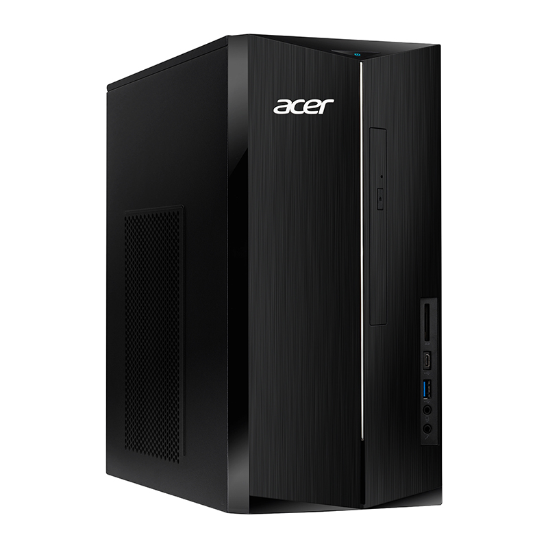 Acer Aspire TC-1780-13700W11 Desktop | Intel® Core™ i7-13700 13th Gen Processor, 4GB DDR4 RAM, 512GB PCIe NVMe SSD, Intel® UHD Graphics, WiFi 6 + Bluetooth, 2x HDMI port, Keyboard & Mouse, Windows 11 Home, Black