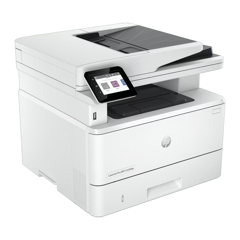 HP LaserJet Pro MFP M428fdn – Function:  Print, Copy, Scan, Fax, Email; Printing Colors: Black & White, Print Speed: Up to 40 ppm; Print Quality: 1200 dpi; Duplex: Automatic; Media Sizes: A4; A5; A6; B5; Duty Cycle: Up to 80,000 pages; Toner: HP CF259A