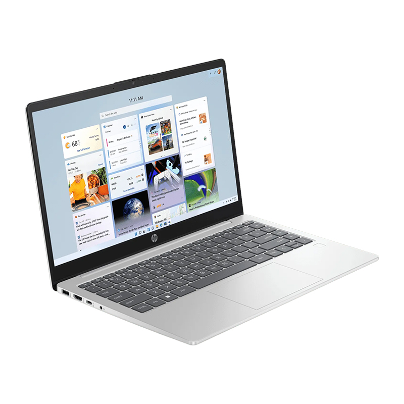 HP 14-ep0040TU Laptop (i7-1355U, 8GB, 512GB, 14", Iris Xe, W11, Silver, H&S)