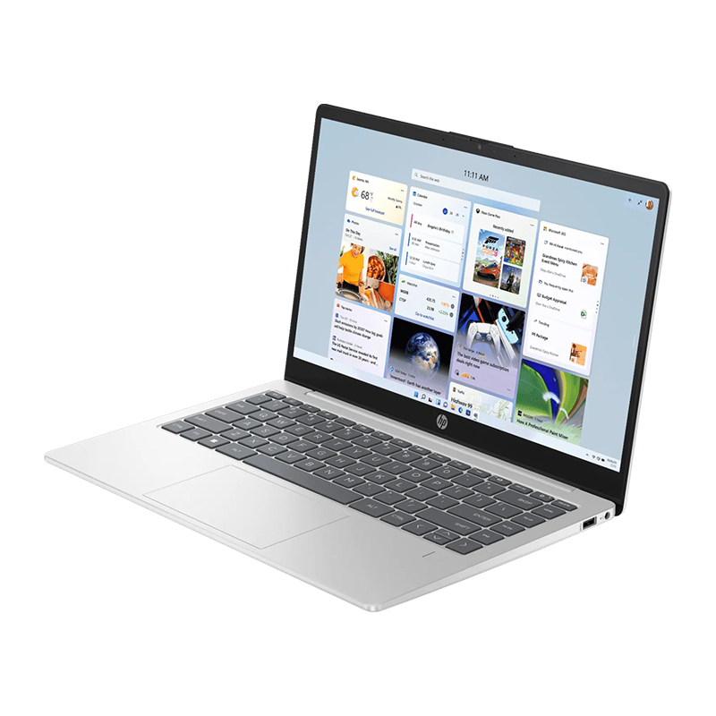 HP 14-ep0040TU Laptop (i7-1355U, 8GB, 512GB, 14", Iris Xe, W11, Silver, H&S)