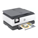 HP OfficeJet Pro 8023 All-in-One Wireless Printer - Functions: Print,copy,scan,fax - HP thermal inkjet print technology - Up to 20 ppm black and 10 ppm colour - 225-Sheet input tray - 60-Sheet output tray - Borderless printing - Cartridges: HP 912 C,Y,M,K