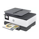 HP OfficeJet Pro 8023 All-in-One Wireless Printer - Functions: Print,copy,scan,fax - HP thermal inkjet print technology - Up to 20 ppm black and 10 ppm colour - 225-Sheet input tray - 60-Sheet output tray - Borderless printing - Cartridges: HP 912 C,Y,M,K