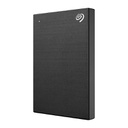 Seagate One Touch 2TB External Hard Drive with Password - Black