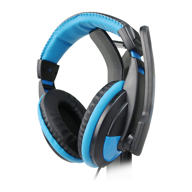 AVF Gaming Surf 5 Wired Gaming Headset - Black/Blue (HM-SURF5-BL)