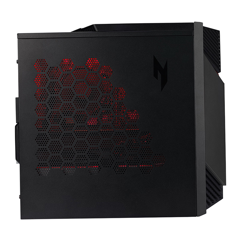 Acer Nitro N50-656 Gaming Desktop PC | Intel® Core™ i5-14400F Processor, 8GB DDR5 RAM, 512GB NVMe M.2 SSD, NVIDIA® GeForce® RTX 3050 6GB, Wi-Fi 6E, Bluetooth, Acer Wireless Keyboard & Mouse, Windows 11 Home