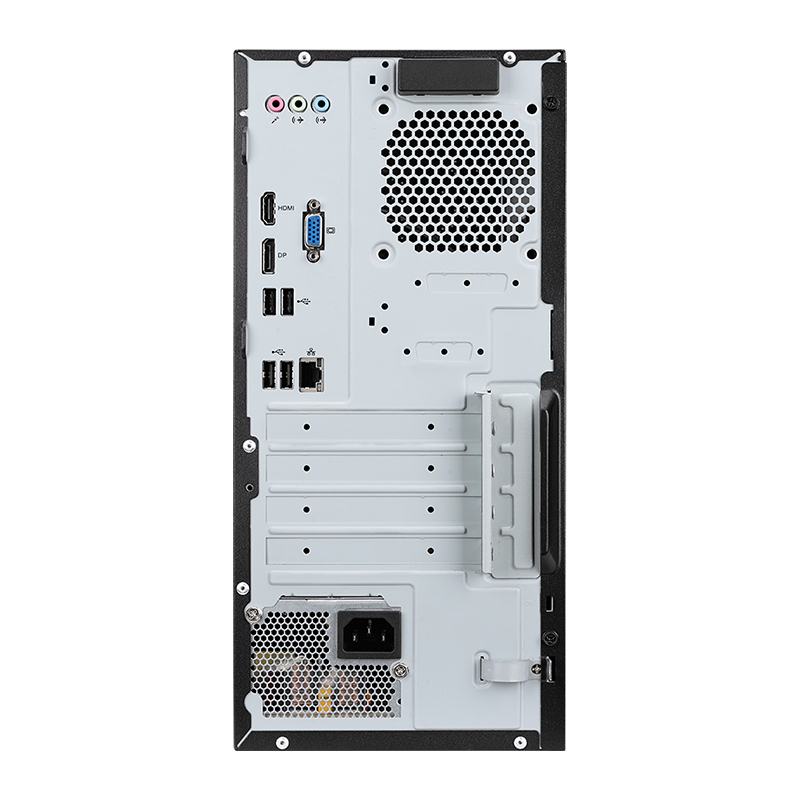 Acer Veriton VS2720G-14100 Desktop PC | Intel Core™ i3-14100 Processor, 8GB DDR5 4800MHz RAM, 512GB M.2 PCIe SSD, Intel UHD Graphics, USB Keyboard & Mouse, DOS