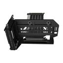 Cooler Master MasterAccessory Vertical Graphics Card Holder Kit V3 | Premium Riser Cable, PCI-E 4.0 x16-165mm, Compatibility PCIe 4.0 and Older for E-ATX, ATX, Micro ATX Case - Black (MCA-U000R-KFVK03)