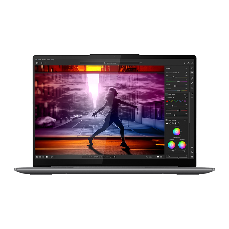 Lenovo Yoga Slim 7 14IMH9 (83CV002VMJ) Laptop| Intel® Core™ Ultra 7 155H Processor, 32GB LPDDR5x-7467 MHz RAM, 1TB M.2 PCIe SSD, 14" WUXGA (1920x1200) OLED, Intel Arc Graphics, W11 Home, Grey