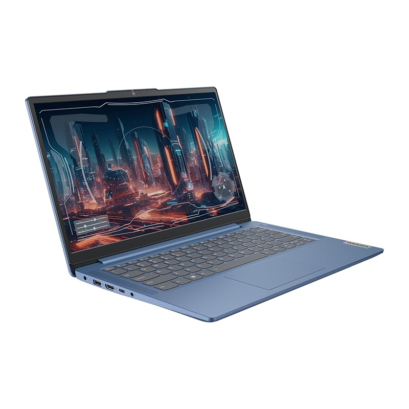 Lenovo IdeaPad Slim 3 14IAN8 Laptop (82XA002MMJ) | Intel® Core™ i3-N305 Processor, 8GB LPDDR5 4800 MHz RAM, 512GB SSD M.2 PCIe SSD, 14" FHD (1920x1080) TN, Intel® UHD Graphics, W11 Home, Abyss Blue