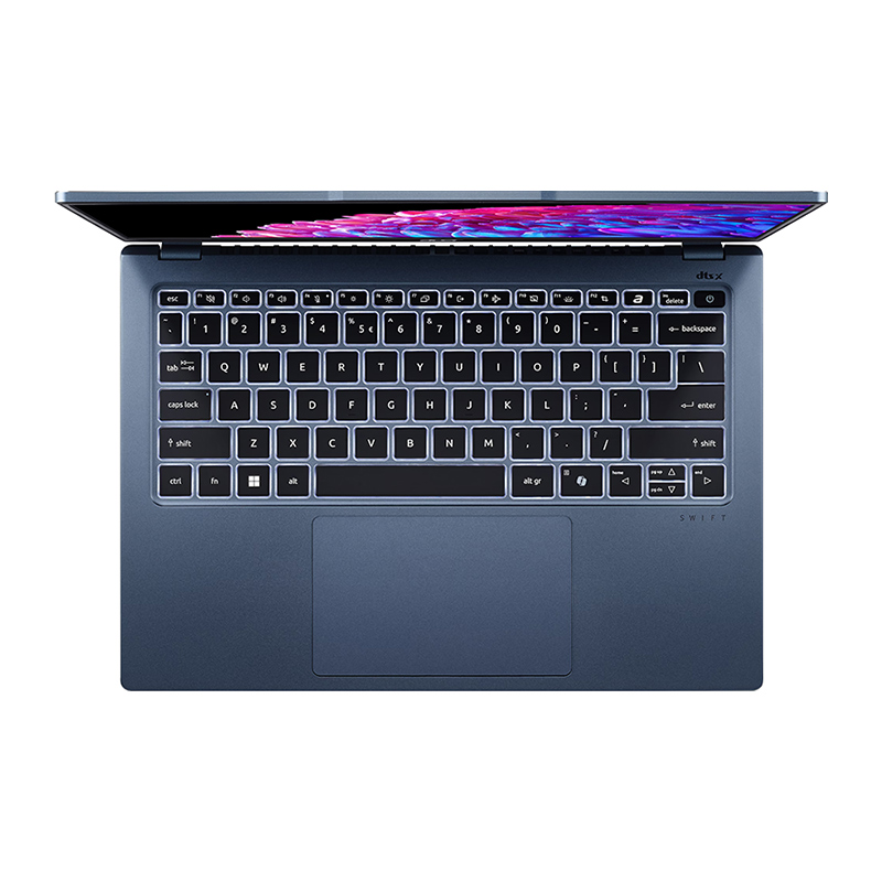 Acer Swift GO 14 SFG14-73-94XW AI PC Laptop | Intel® Core™ Ultra 9 185H Processor, 32GB LPDDR5X RAM, 1TB PCIe NVMe SSD, 14" CineCrystal™ OLED WQXGA+ (2880 x 1800), Intel® ARC™ Graphics, Windows 11 Home, Frost Blue