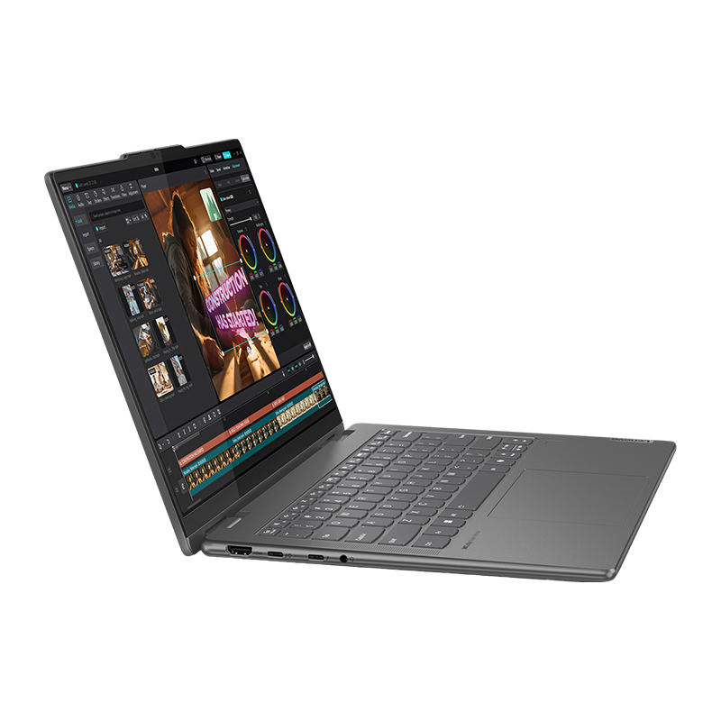 Lenovo Yoga 7 14IML9 (83DJ002KMJ) Touch 2-In-1 Laptop |Intel® Core™ Ultra 7 155H, 16GB LPDDR5x-7467 MHz RAM, 1TB M.2 PCIe SSD, 14" WUXGA (1920 x 1200) OLED Touch Display, Intel Arc Graphics, W11 Home, Grey