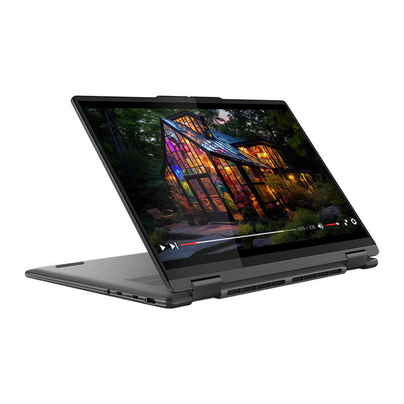 Lenovo Yoga 7 14IML9 (83DJ002KMJ) Touch 2-In-1 Laptop |Intel® Core™ Ultra 7 155H, 16GB LPDDR5x-7467 MHz RAM, 1TB M.2 PCIe SSD, 14" WUXGA (1920 x 1200) OLED Touch Display, Intel Arc Graphics, W11 Home, Grey
