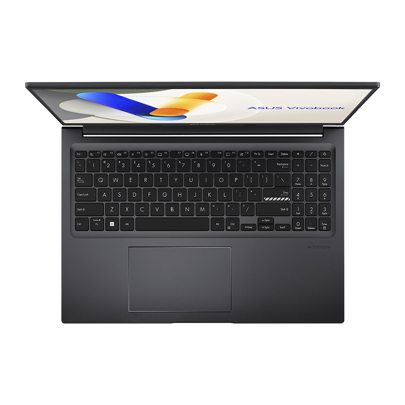 - Asus Vivobook A1605V-APMB035WSM Laptop | Intel® Core™ 5 120U 5.0GHz, 16GB DDR4-3200MHz SO-DIMM RAM, 512GB NVMe™ PCIe M.2 SSD, 16" WUXGA (1920 x 1200), Intel® Graphics, Windows 11 Home, Black