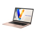Asus Vivobook A1404V-APB008WSM Laptop | Intel® Core™ 5 120U 1.4GHz, 16GB DDR4-3200MHz SO-DIMM RAM, 512GB NVMe™ PCIe M.2 SSD, 14" FHD (1920 x 1080), Intel® Iris Xᵉ Graphics, Windows 11 Home, Pink