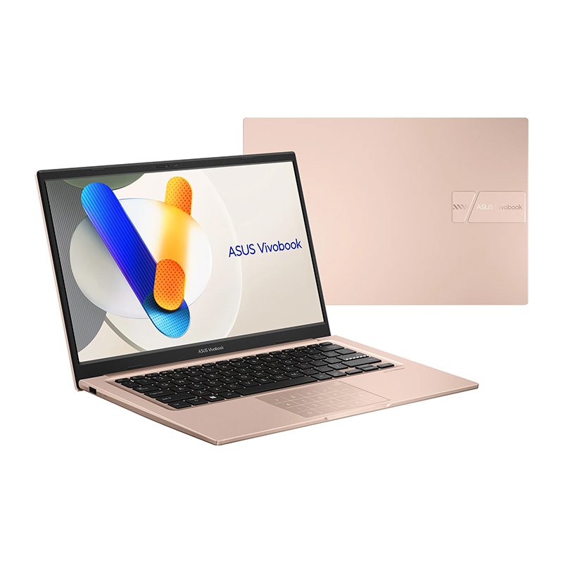 Asus Vivobook A1404V-APB008WSM Laptop | Intel® Core™ 5 120U 1.4GHz, 16GB DDR4-3200MHz SO-DIMM RAM, 512GB NVMe™ PCIe M.2 SSD, 14" FHD (1920 x 1080), Intel® Iris Xᵉ Graphics, Windows 11 Home, Pink