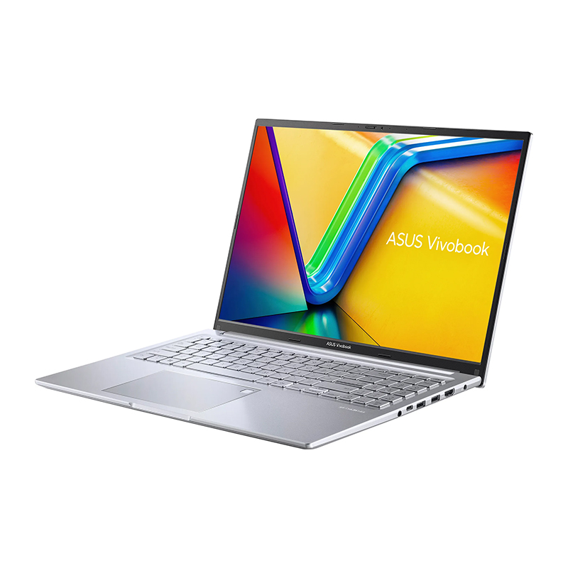 Asus Vivobook A1605V-APMB036WS Laptop | Intel® Core™ 5 Processor 120U 1.4 GHz, 16GB DDR4 3200MHZ SO-DIMM RAM, 512GB NVMe™ PCIe M.2 SSD, 16" WUXGA (1920 x 1200), Intel® Graphics, Windows11 Home, Silver