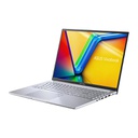 Asus Vivobook A1605V-APMB036WS Laptop | Intel® Core™ 5 Processor 120U 1.4 GHz, 16GB DDR4 3200MHZ SO-DIMM RAM, 512GB NVMe™ PCIe M.2 SSD, 16" WUXGA (1920 x 1200), Intel® Graphics, Windows11 Home, Silver