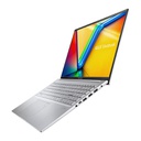 Asus Vivobook A1605V-APMB036WS Laptop | Intel® Core™ 5 Processor 120U 1.4 GHz, 16GB DDR4 3200MHZ SO-DIMM RAM, 512GB NVMe™ PCIe M.2 SSD, 16" WUXGA (1920 x 1200), Intel® Graphics, Windows11 Home, Silver
