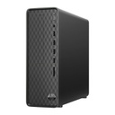 HP Slim Desktop S01-pF4002d PC | Intel® Core™ i7-14700, 8 GB DDR4-3200 MHz RAM, 512 GB PCIe® NVMe™ M.2 SSD, Intel® UHD Graphics, Windows 11 Home, Dark black