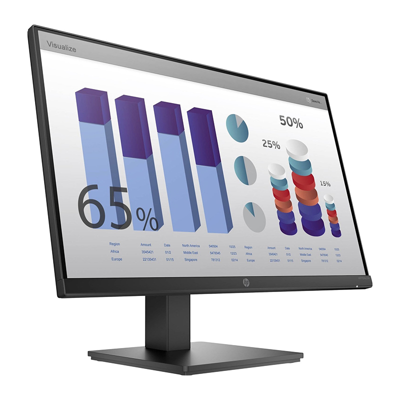 HP P24q G4 23.8"  Monitor | QHD 2560 x 1440, 60Hz, IPS, 5ms, 1 x HDMI, 1 x VGA